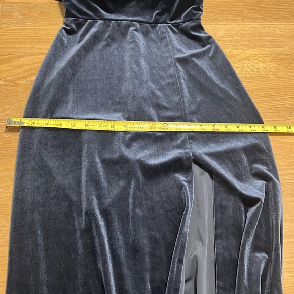 Jenny Yoo Collection A-Line Square sleeveless velvet bridesmaid Dress size 6 New - Picture 14 of 15